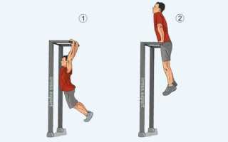 Как накачать плечи на турнике и брусьях: топ 10 упражнений