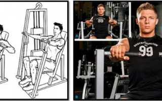 Жим от груди в хаммере – формируем пекторальные мышцы