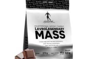 Топ рейтинг гейнеров для набора мышечной массы