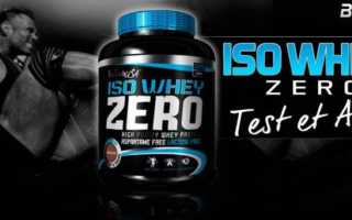 Iso Whey Zero от Biotech USA