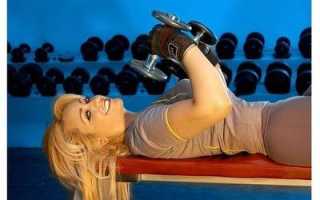 Базовые упражнения на грудь