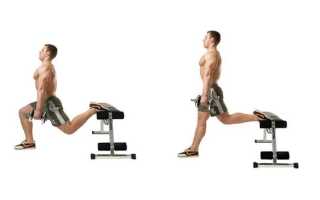 Выпады с гантелями: как правильно делать это упражнение?