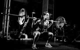 Методика использования многоповторных приседаний со штангой