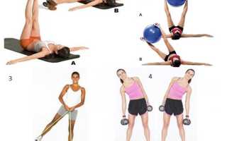 Упражнение «маятник» для бокового пресса