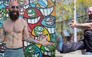 Обратный жим гантелей