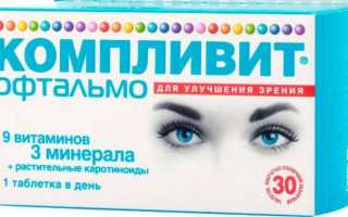 Витамины для глаз для улучшения зрения: список лучших и самых эффективных